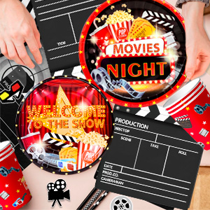 movie night decorations birthday party
