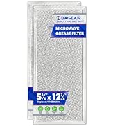 Microwave Filter Replacement 5.78" x 12.91" Fits W10208631A Whirlpool Microwave Filter - Aluminum...