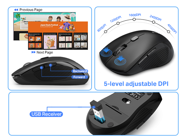 wireless keyboard and mouse combo