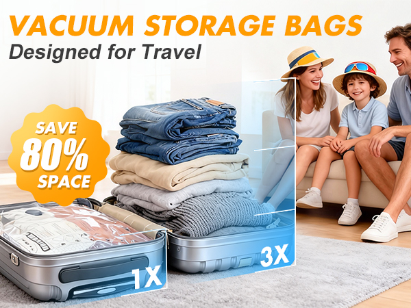 Travel Vacuum Storage Bags