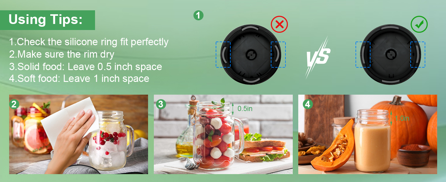 mason genie vacuum sealer kit