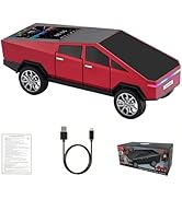 WS-580 Bluetooth Pickup Truck Replica Portable Speaker,with Display Screen,HD Sound, TWS Pairing,...