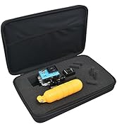 Bestshoot Large Carrying Case with Customizable Foam Protective Storage Case for Sports Camera SJ...