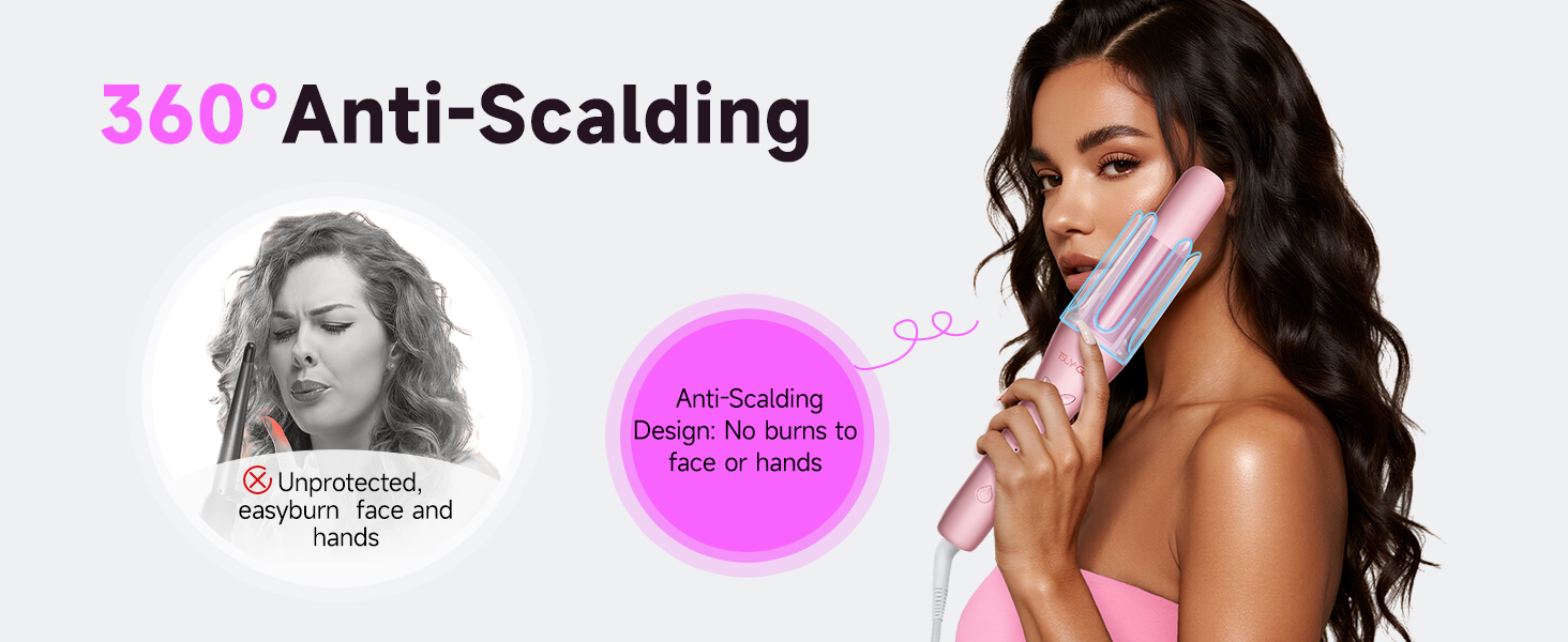 automatic curling iron rotating