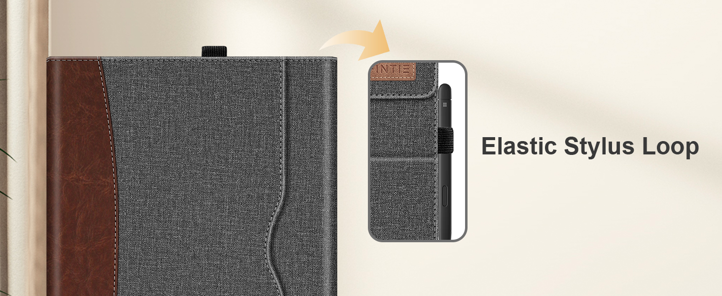 surface pro 9 case with stylus holder