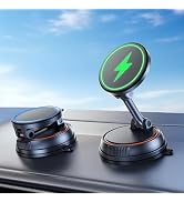 xuenair 15W Fast Charging Wireless Car Charger for i Phone 16 15 14 13 12 Pro Max Plus Mini Magsa...