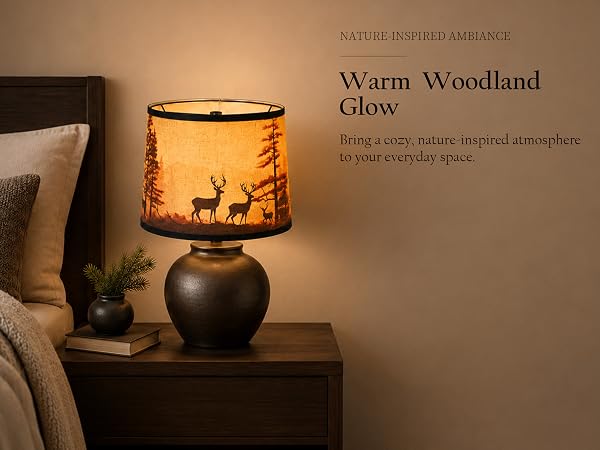 rustic lamp shade