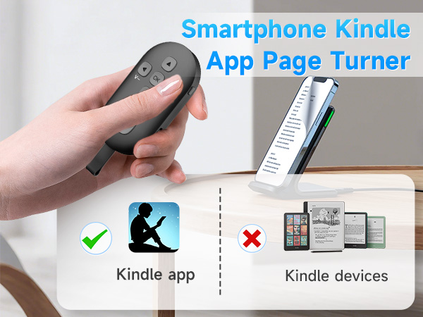 Smartphone Kindle App Page Turner