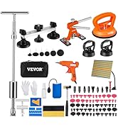 VEVOR 117 PCS Dent Removal Kit, Paintless Dent Repair Kit with Golden Lifter, Bridge Puller, Slid...