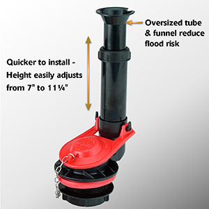toilet flush valve