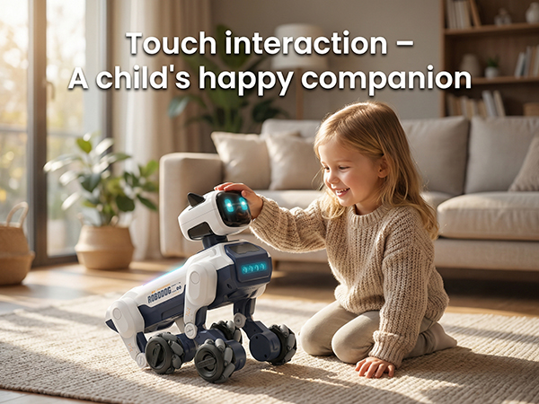 motion sensing robot dog, stunt robot toy, smart interactive toy,kids robot toy, robot toy for boys
