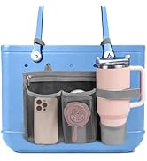 Organizer Holder for Bogg Bag Accessories, Lightweight Mesh Pouch for M/XL Beach Bags with Pocket...