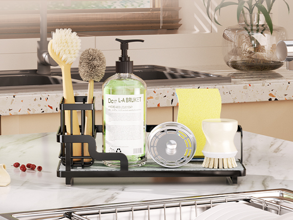 dish sponge holder, sponge holder sink caddy