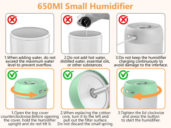 personal humidifier for desk
