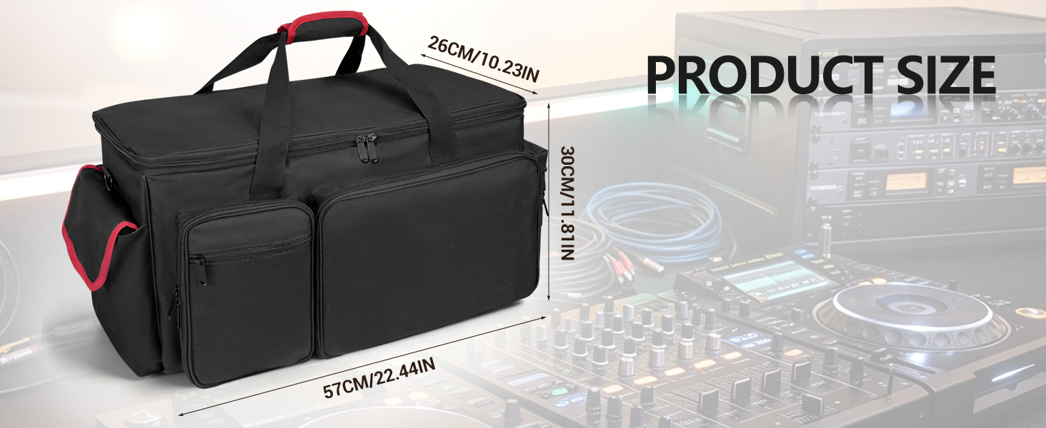 DJ equipment bag
