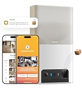 Petcube Bites 2 Lite Interactive WiFi Pet Monitoring Camera with Phone App and Treat Dispenser, 1...