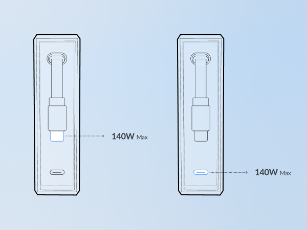 Retractable Charger Block