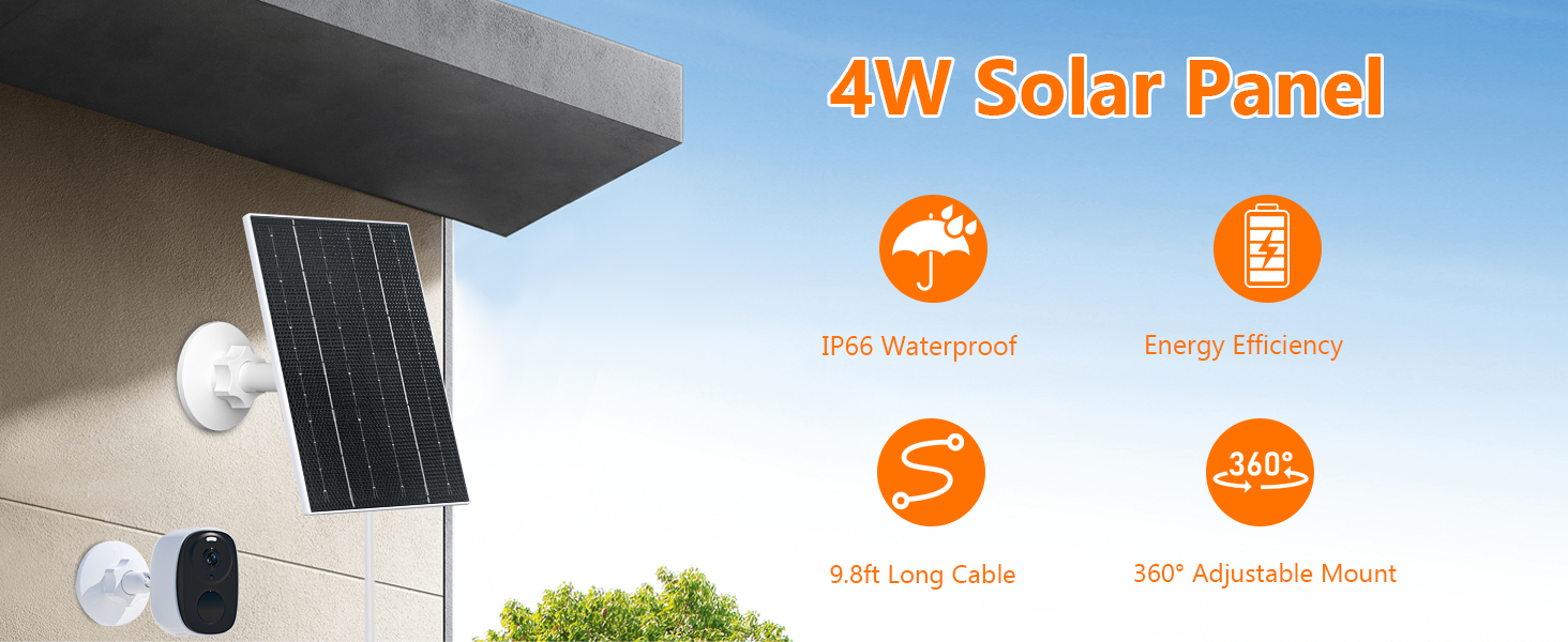 4W solar panel