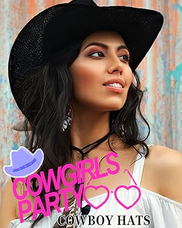 YBHOMINE COWGIRL HATS