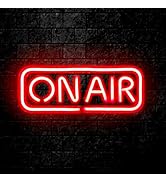 DMKYDM ON AIR Neon Signs, LED Studio Live Decorative Lights, Streaming Recording Sign, USB Connec...