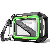 R-fun for AirPods Pro 3 Case 2025 with Clean Kit: Armor-Style Design with a high-Transparency Win...