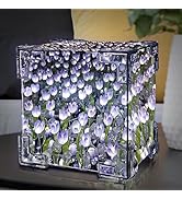 Tulip Night Light, LED Infinity Mirror Lamp Tulipanes DIY Finished Product Decorations Lights Art...