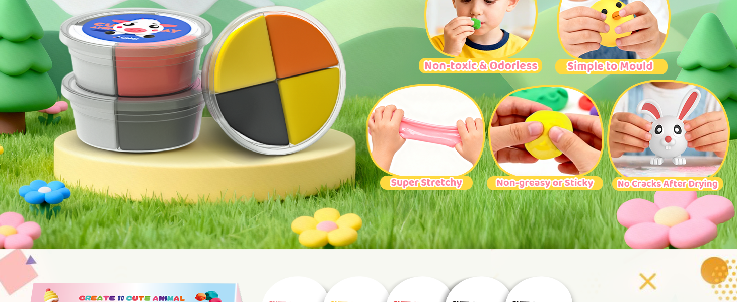 Air Dry Clay for Kids