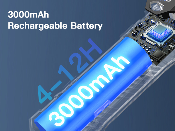 3000mAh Rechargeable Battery