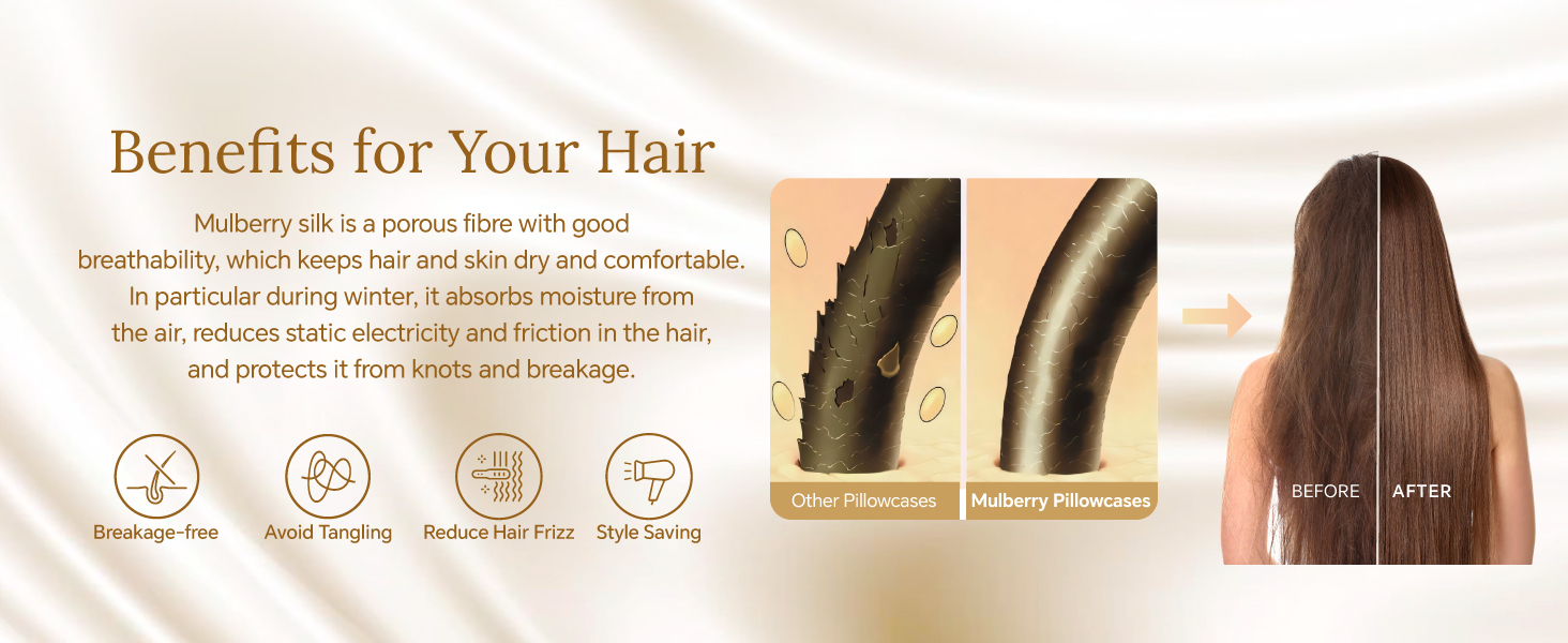 silk pillow cases for hair