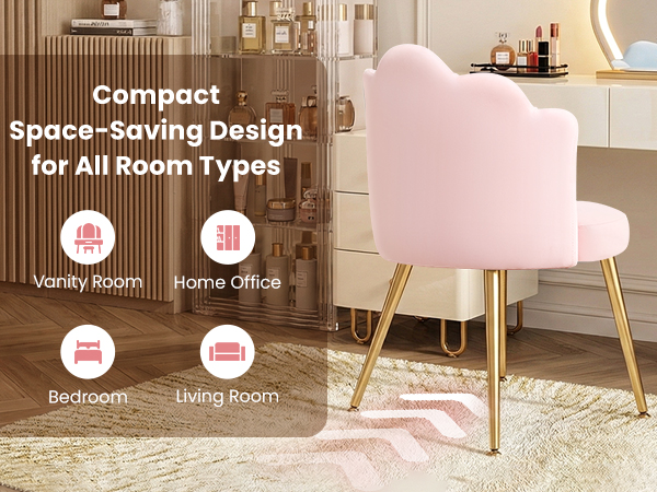 bow vanity chair