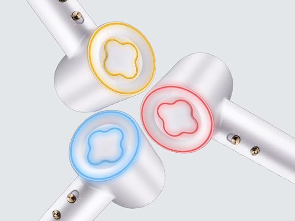 3 color led ring light