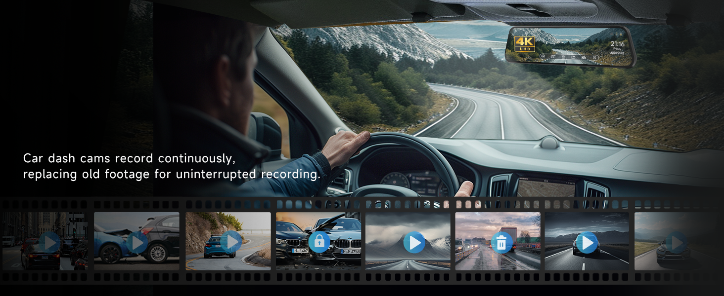 dash cam front and rear