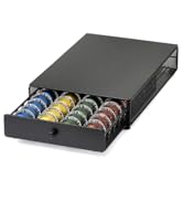 Nifty Solutions Store 40 Large or Small Pods Vertuoline Capsule Storage Drawer