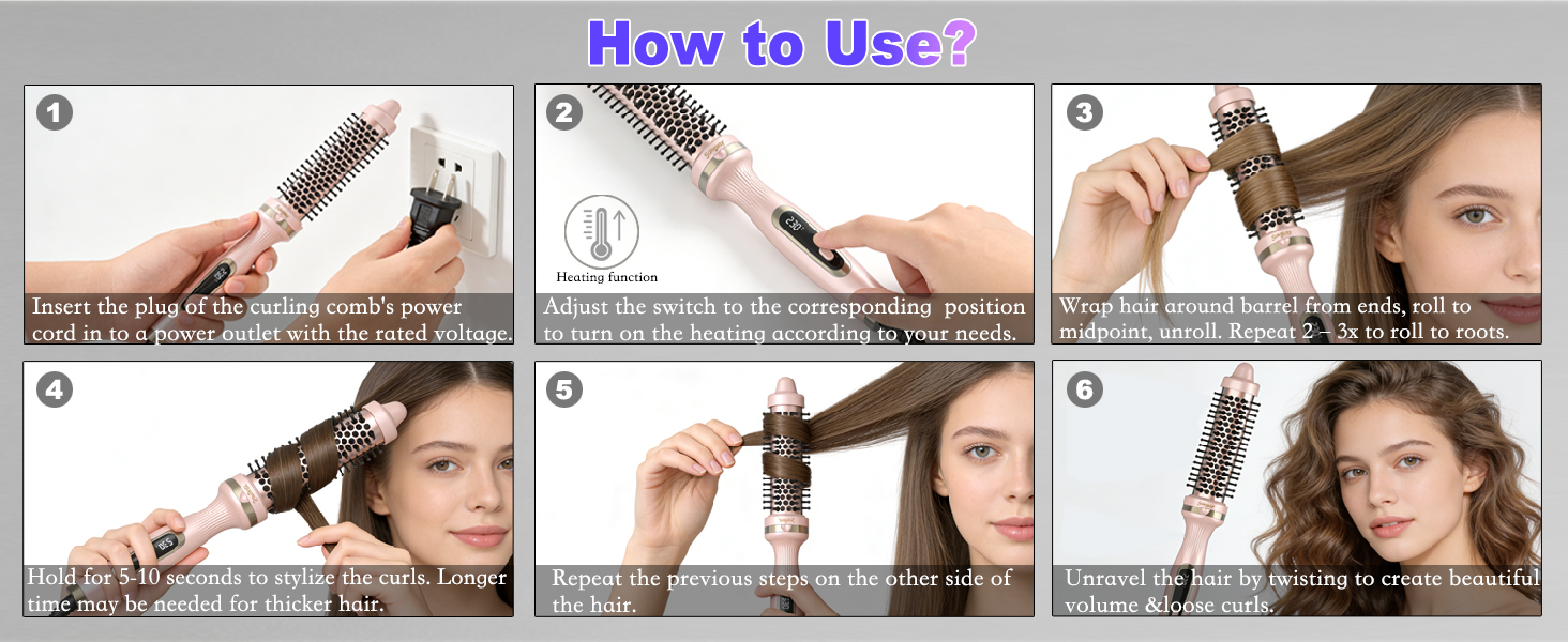 Hot Hair Brush