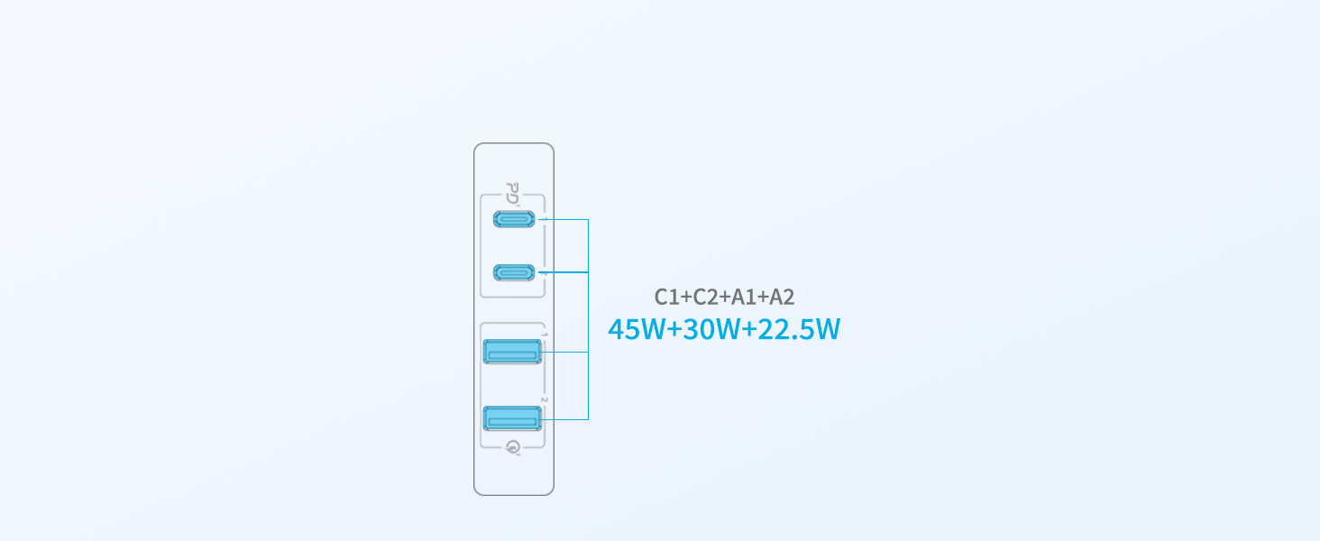 MOMAX USB C Charging Station