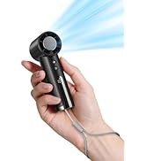 OidoZac Portable Handheld Mini Fan, Turbo Power 18800 RPM High Speed, Fast Charge, Digital Displa...
