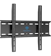 PERLESMITH Fixed TV Wall Mount Bracket, Low Profile Design for Most 26-60 inch LED LCD OLED-4K Fl...
