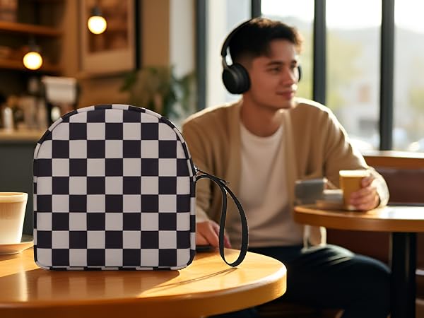 Checkered-Brown