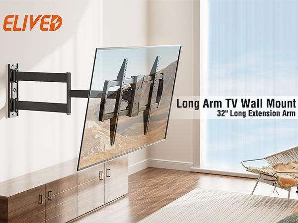long arm tv mount