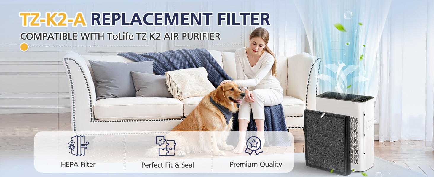 tz k2 replacement filter