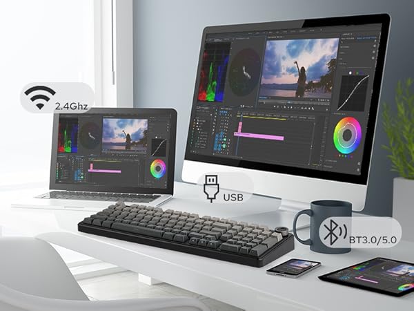 F99 PRO wireless gaming keyboard