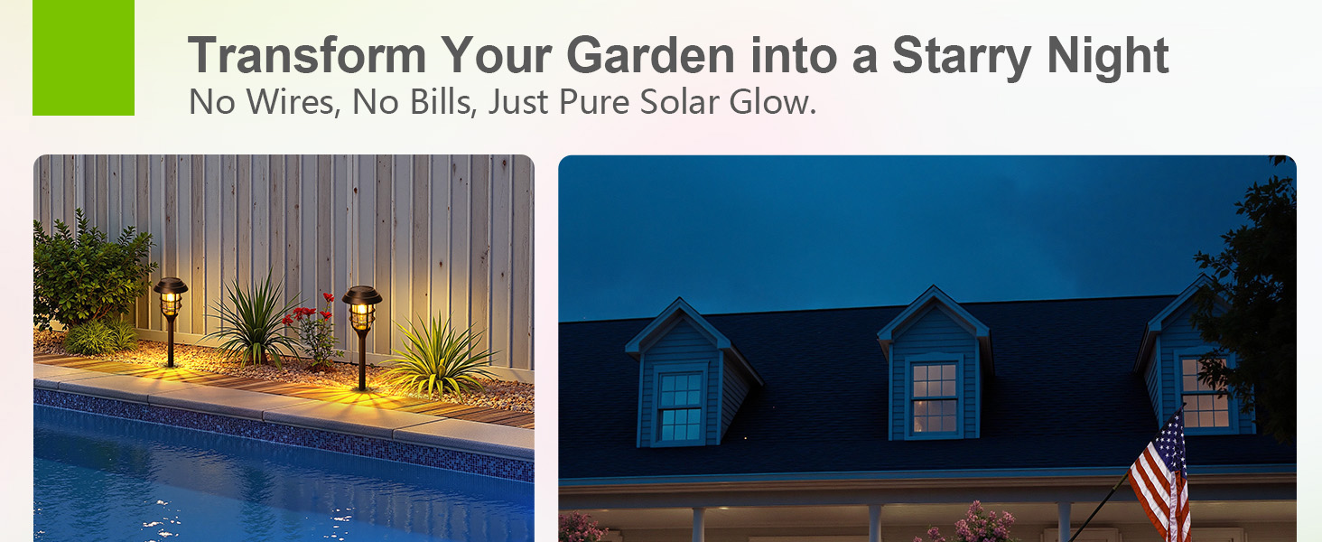 solar path lights