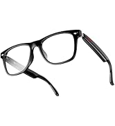 Blackview Smart Glasses, 5.3 Bluetooth Sunglasses with Open Ear Speaker, Voice Assistant Compatib...