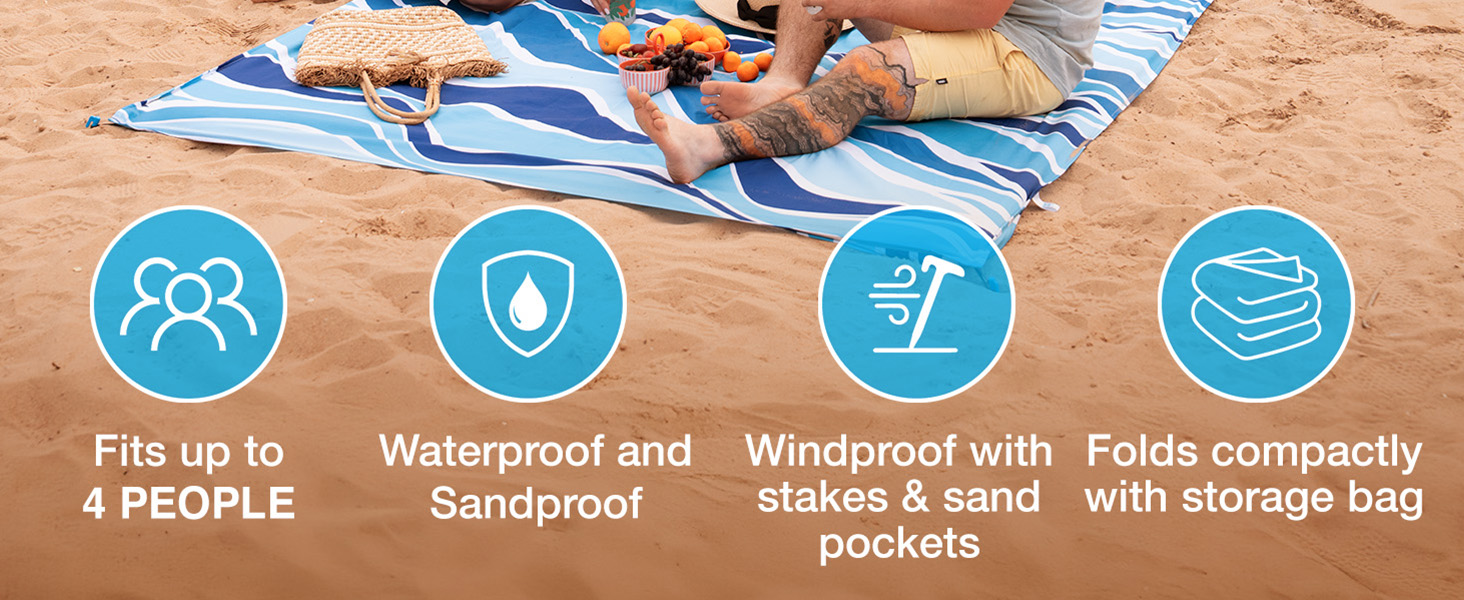 beach blanket beach blanket waterproof sandproof mat blanket waterproof