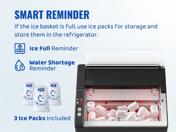 smart reminder ice makers