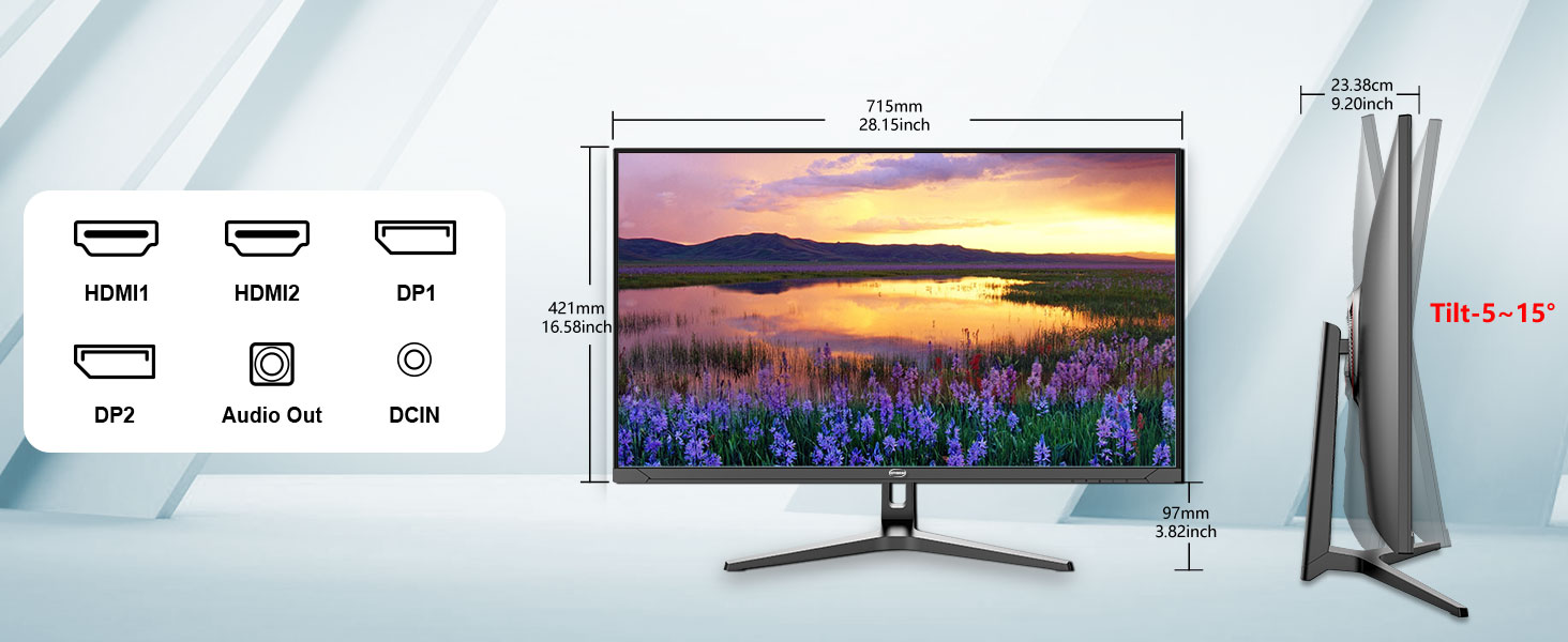 32 Inch 4K Computer Monitor 60HZ