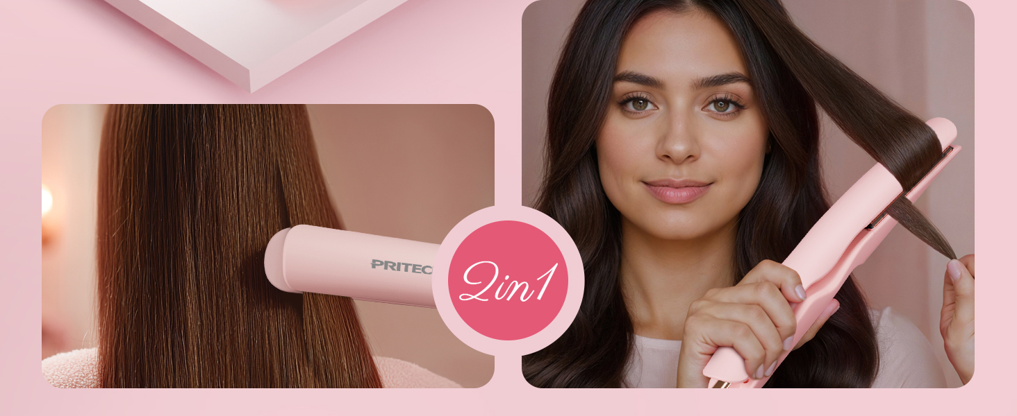 Professional Hair Straightener and Curler