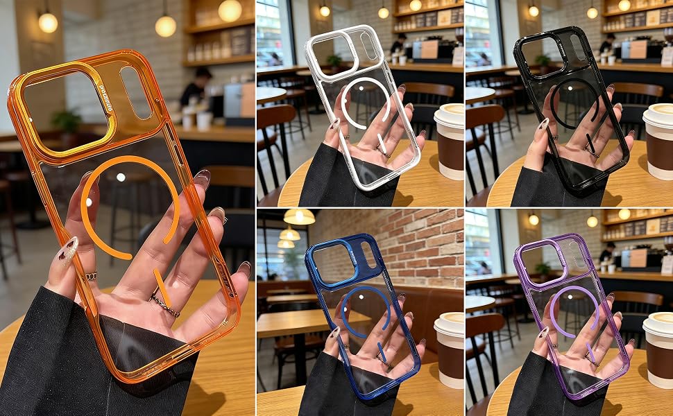 Magnetic Lens with Stand for iPhone 17 Pro Max Case