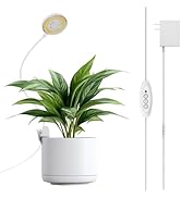 SGLEDs Grow Lights for Indoor Plant, Clip on Plant Grow Lights Full Spectrum, 12W LED Plant Light...