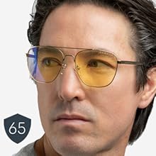 amber lens blue light blocking glasses work, computer, gaming